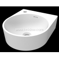 Modern solid surface wall hung basin